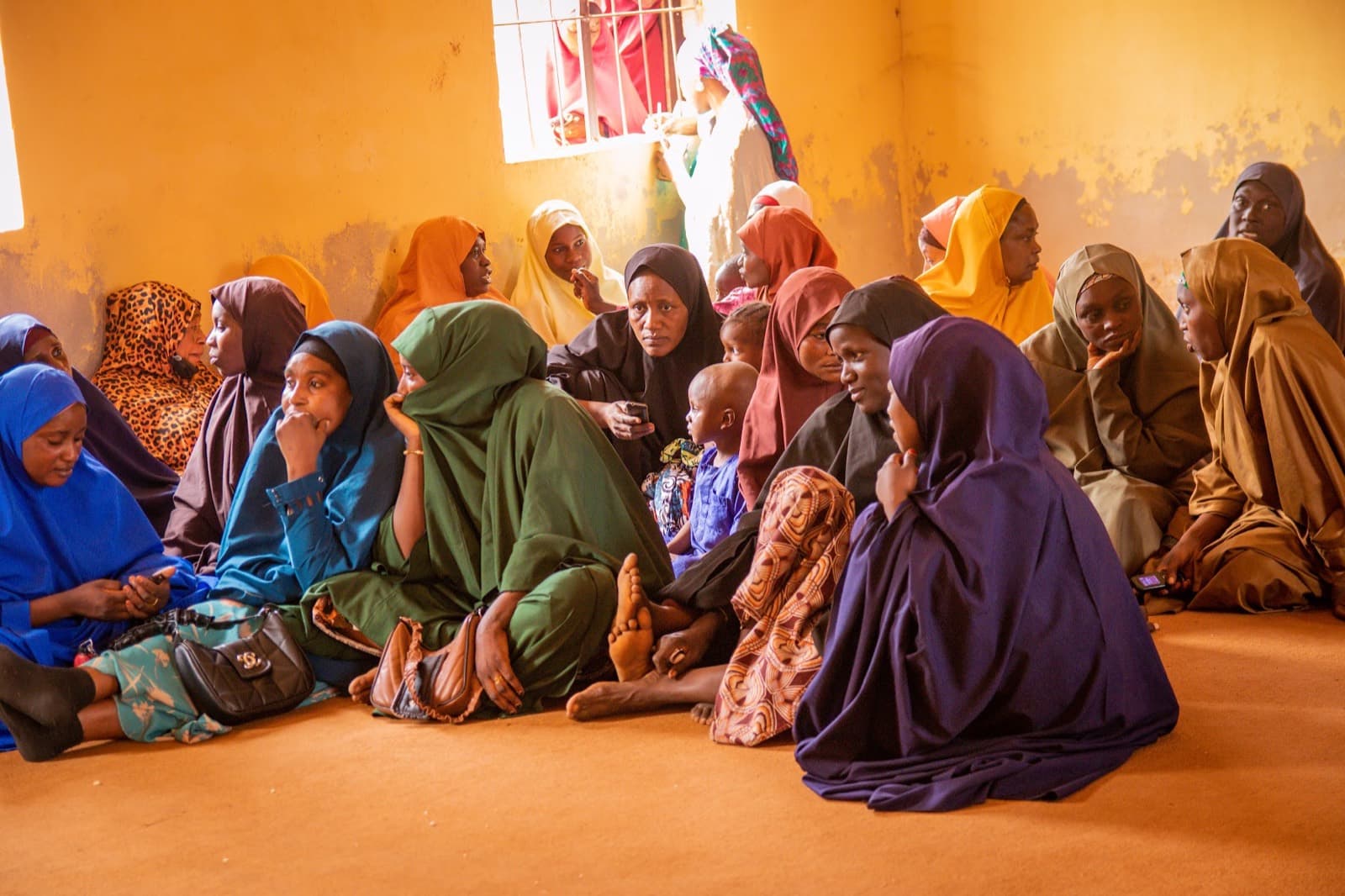 Women gathered for a Kidashi circle onboarding session